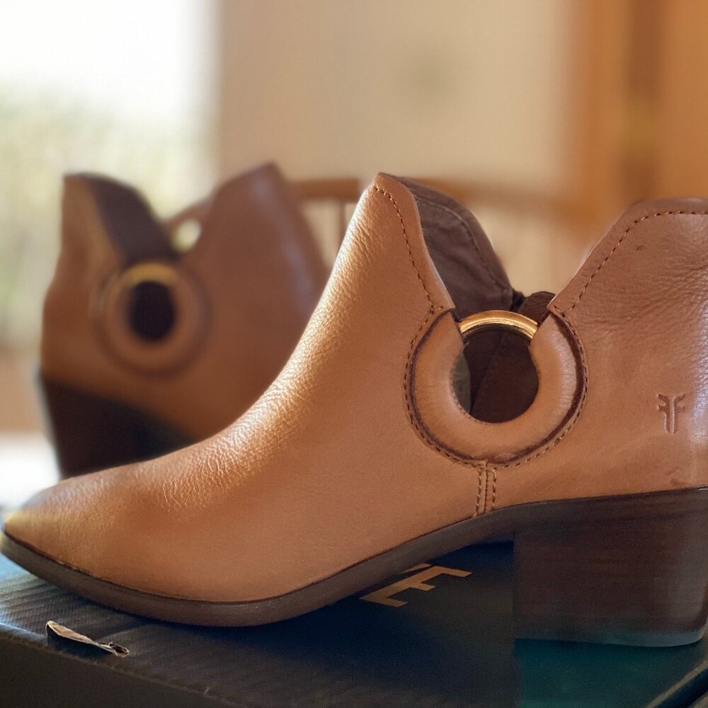Frye Ellen Harness Bootie “New” 6M